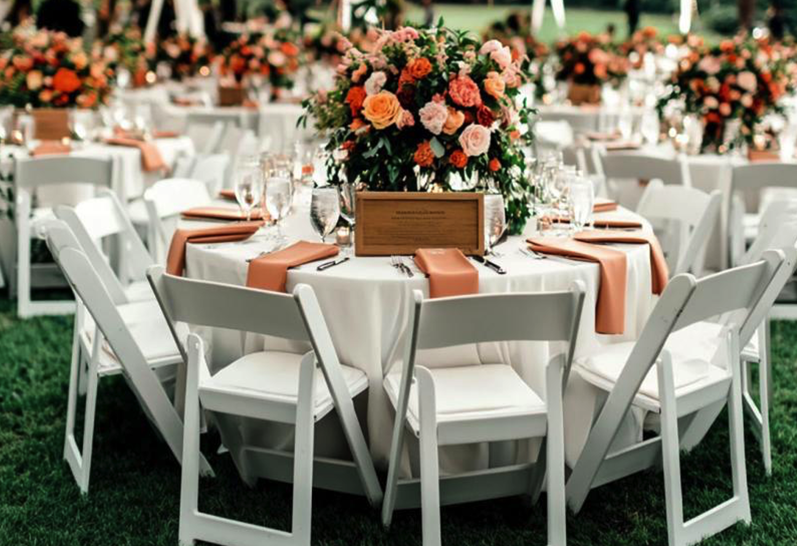 Professionelle Catering bei einer Hochzeit