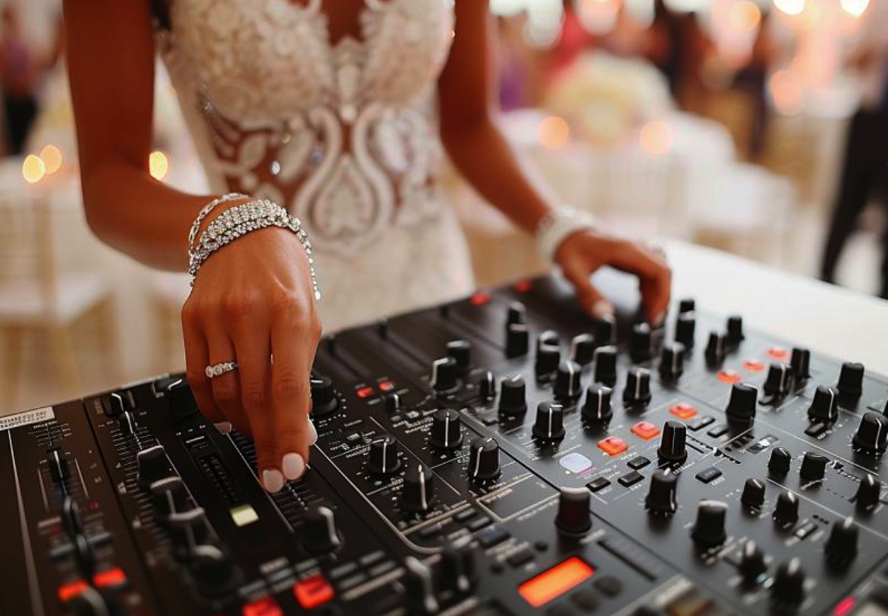 Hochzeits-DJ Wien – Event-Profi beim Auflegen auf einer Hochzeit